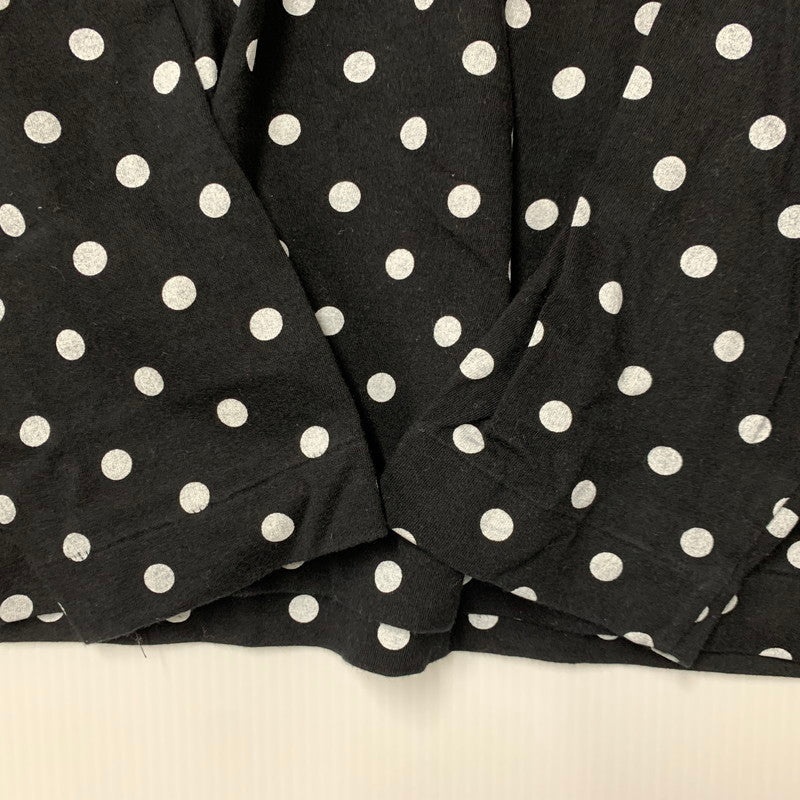 【中古品】【メンズ】 PLAY COMME DES GARCONS プレイコムデギャルソン AX-T166DOTS LONG SLEEVE T-SHIRT ロングスリーブ Tシャツ トップス 長袖 140-261027-ya-16-izu サイズ：XS カラー：ブラック 万代Net店
