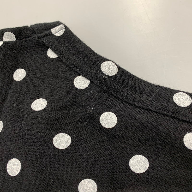 【中古品】【メンズ】 PLAY COMME DES GARCONS プレイコムデギャルソン AX-T166DOTS LONG SLEEVE T-SHIRT ロングスリーブ Tシャツ トップス 長袖 140-261027-ya-16-izu サイズ：XS カラー：ブラック 万代Net店