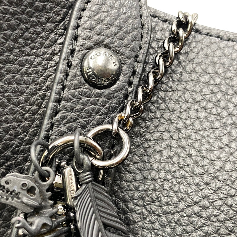 【中古品】【レディース】 COACH コーチ 59093 MARKET TOTE BAG マーケット トート バッグ カバン 180-261027-kh-11-izu カラー：ブラック 万代Net店