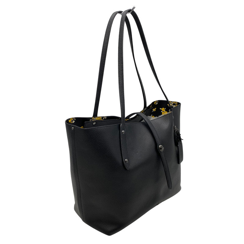 【中古品】【レディース】 COACH コーチ 59093 MARKET TOTE BAG マーケット トート バッグ カバン 180-261027-kh-11-izu カラー：ブラック 万代Net店
