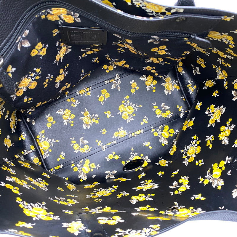 【中古品】【レディース】 COACH コーチ 59093 MARKET TOTE BAG マーケット トート バッグ カバン 180-261027-kh-11-izu カラー：ブラック 万代Net店
