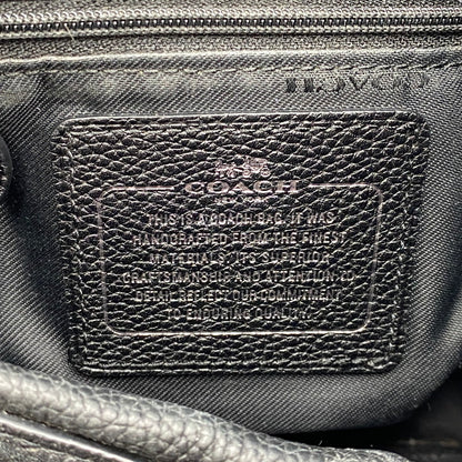【中古品】【レディース】 COACH コーチ STUDZ HAND BAG スタッズ ハンド バッグ カバン 180-261027-kh-12-izu カラー：ブラック 万代Net店
