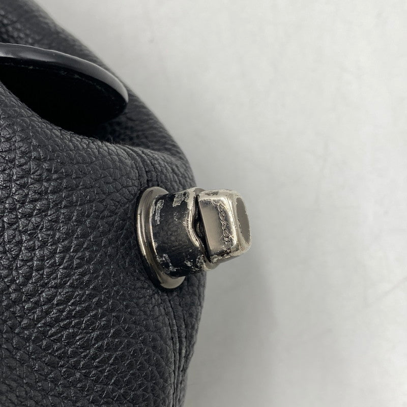 【中古品】【レディース】 COACH コーチ STUDZ HAND BAG スタッズ ハンド バッグ カバン 180-261027-kh-12-izu カラー：ブラック 万代Net店