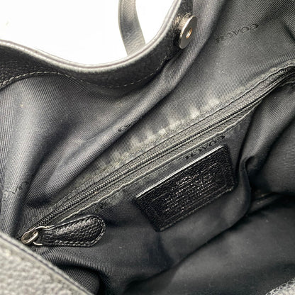 【中古品】【レディース】 COACH コーチ STUDZ HAND BAG スタッズ ハンド バッグ カバン 180-261027-kh-12-izu カラー：ブラック 万代Net店