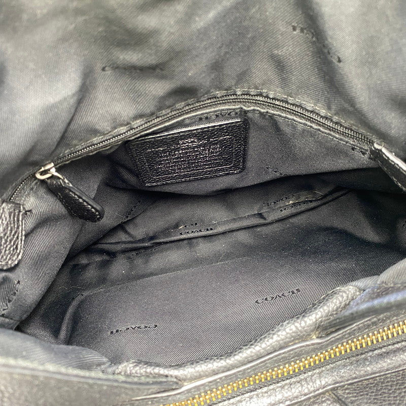 【中古品】【レディース】 COACH コーチ STUDZ HAND BAG スタッズ ハンド バッグ カバン 180-261027-kh-12-izu カラー：ブラック 万代Net店