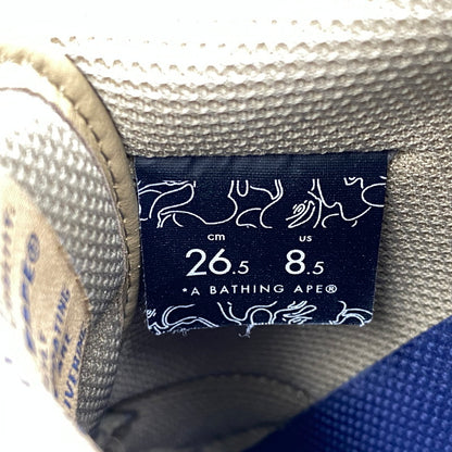 【中古品】【メンズ】 A BATHING APE アベイシングエイプ 1I70191009 BAPE SK8 STA #4 ベイプ スニーカー 靴 162-261027-kh-06-izu サイズ：26.5 カラー：ベージュ×ブラウン 万代Net店