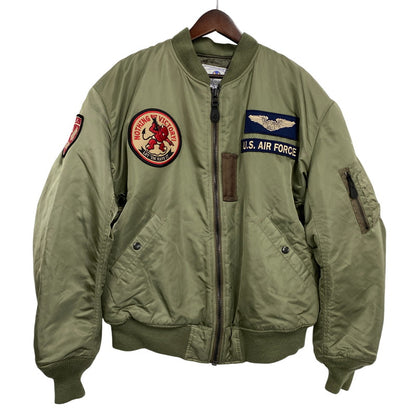 【中古品】【メンズ】 TED COMPANY テッド カンパニー 2067262 MA-1 FLIGHT JACKET フライト ジャケット アウター 145-261027-yn-09-izu サイズ：46 カラー：カーキ 万代Net店