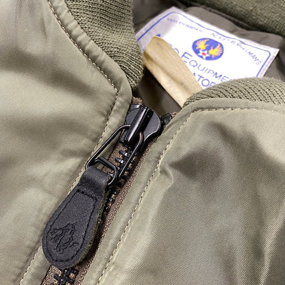 【中古品】【メンズ】 TED COMPANY テッド カンパニー 2067262 MA-1 FLIGHT JACKET フライト ジャケット アウター 145-261027-yn-09-izu サイズ：46 カラー：カーキ 万代Net店