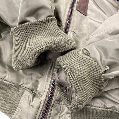 【中古品】【メンズ】 TED COMPANY テッド カンパニー 2067262 MA-1 FLIGHT JACKET フライト ジャケット アウター 145-261027-yn-09-izu サイズ：46 カラー：カーキ 万代Net店