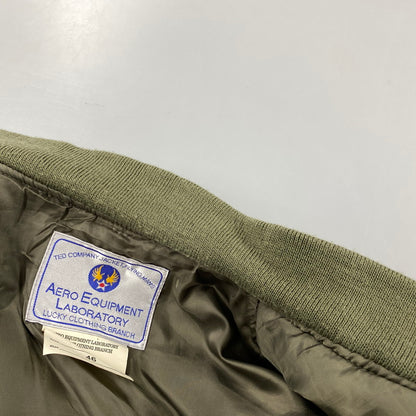 【中古品】【メンズ】 TED COMPANY テッド カンパニー 2067262 MA-1 FLIGHT JACKET フライト ジャケット アウター 145-261027-yn-09-izu サイズ：46 カラー：カーキ 万代Net店