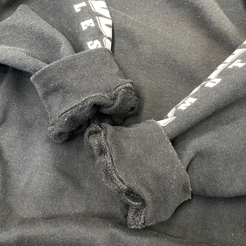 【中古品】【メンズ】 HARLEY DAVIDSON ハーレーダビッドソン c2018 SKULL WING HALF ZIP SWEAT スカル ウイング ハーフジップ スウェット トップス 145-261030-kh-08-izu サイズ：XL カラー：ブラック 万代Net店