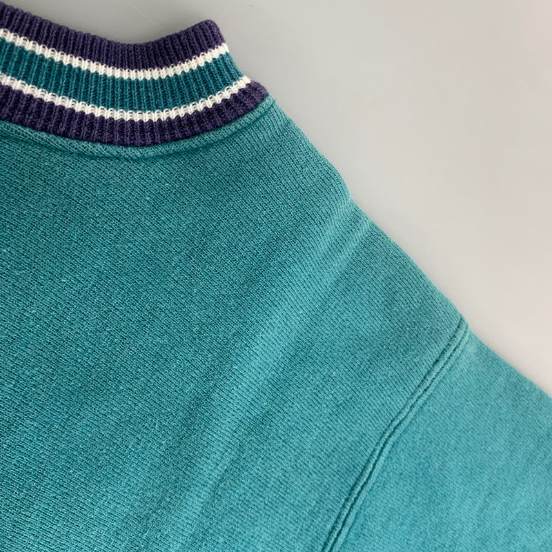 【中古品】【メンズ】 CHAMPION チャンピオン 90'S REVERSE WEAVE SWEATSHIRT リバースウィーブ スウェットシャツ トップス 長袖 146-261027-ya-11-izu サイズ：M カラー：ターコイズブルー 万代Net店