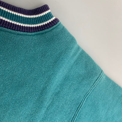 【中古品】【メンズ】 CHAMPION チャンピオン 90'S REVERSE WEAVE SWEATSHIRT リバースウィーブ スウェットシャツ トップス 長袖 146-261027-ya-11-izu サイズ：M カラー：ターコイズブルー 万代Net店