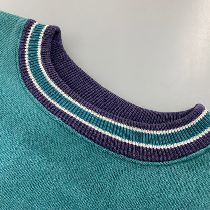 【中古品】【メンズ】 CHAMPION チャンピオン 90'S REVERSE WEAVE SWEATSHIRT リバースウィーブ スウェットシャツ トップス 長袖 146-261027-ya-11-izu サイズ：M カラー：ターコイズブルー 万代Net店