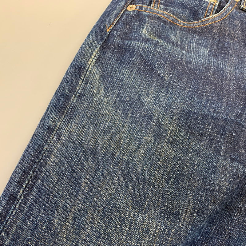【中古品】【メンズ】 Levi's リーバイス 50S-XX DENIM PANTS デニムパンツ ジーンズ 157-261028-as-01-izu サイズ：30×36 カラー：インディゴ 万代Net店