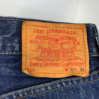 【中古品】【メンズ】 Levi's リーバイス 50S-XX DENIM PANTS デニムパンツ ジーンズ 157-261028-as-01-izu サイズ：30×36 カラー：インディゴ 万代Net店