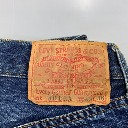 【中古品】【メンズ】 LEVI'S リーバイス 501XX DENIM PANTS デニム パンツ ボトムス 157-261028-kh-19-izu サイズ：29×36 カラー：インディゴ 万代Net店