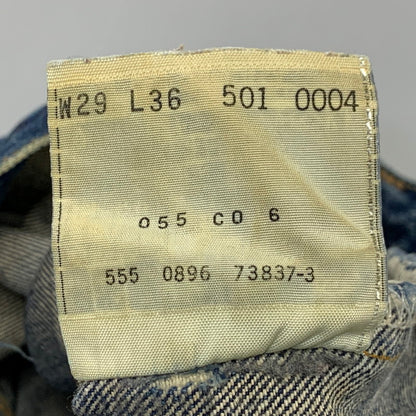 【中古品】【メンズ】 LEVI'S リーバイス 501XX DENIM PANTS デニム パンツ ボトムス 157-261028-kh-19-izu サイズ：29×36 カラー：インディゴ 万代Net店
