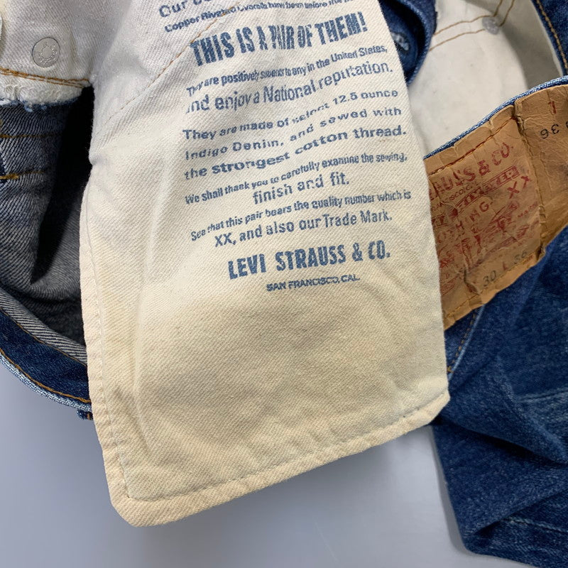 【中古品】【メンズ】 LEVI'S リーバイス 501 DENIM PANTS デニム パンツ ボトムス 157-261028-kh-20-izu サイズ：30×36 カラー：インディゴ 万代Net店