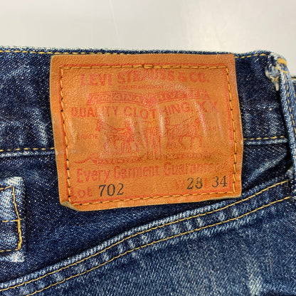 【中古品】【メンズ】 LEVI'S リーバイス 702 DENIM PANTS デニム パンツ ボトムス 157-261028-kh-05-izu サイズ：28×34 カラー：インディゴ 万代Net店