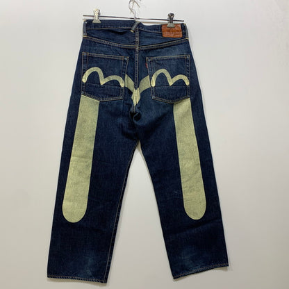 【中古品】【メンズ】 EVISU エヴィス 2001 大黒 DENIM PANTS デニム パンツ ボトムス 156-261028-kh-14-izu サイズ：32×35 カラー：インディゴ 万代Net店