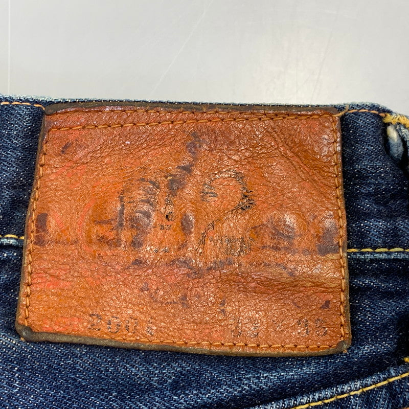 【中古品】【メンズ】 EVISU エヴィス 2001 大黒 DENIM PANTS デニム パンツ ボトムス 156-261028-kh-14-izu サイズ：32×35 カラー：インディゴ 万代Net店