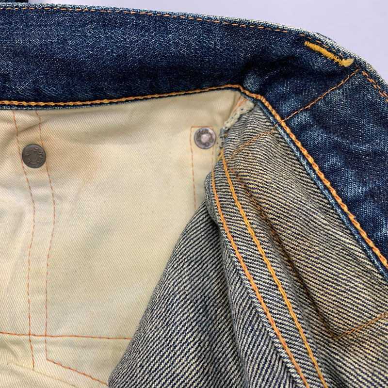 【中古品】【メンズ】 EVISU エヴィス カモメ DENIM PANTS デニム パンツ ボトムス 156-261028-kh-15-izu サイズ：32×35 カラー：インディゴ 万代Net店