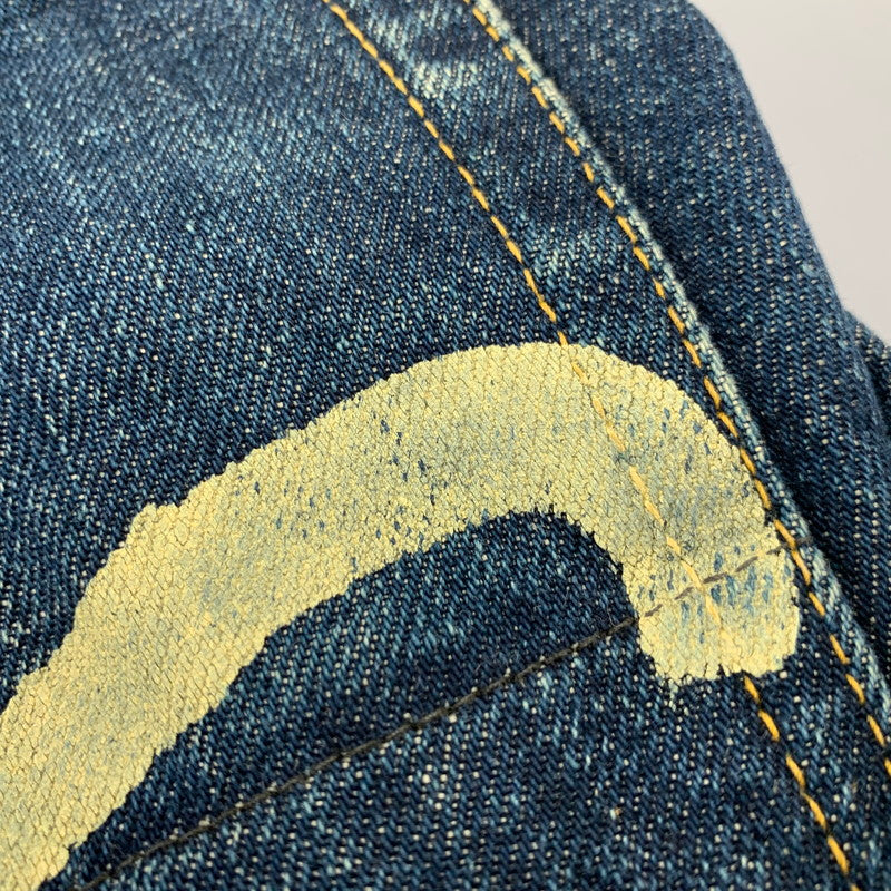 【中古品】【メンズ】 EVISU エヴィス カモメ DENIM PANTS デニム パンツ ボトムス 156-261028-kh-15-izu サイズ：32×35 カラー：インディゴ 万代Net店