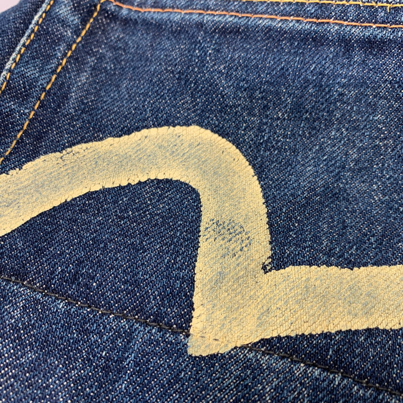 【中古品】【メンズ】 EVISU エヴィス カモメ DENIM PANTS デニム パンツ ボトムス 156-261028-kh-15-izu サイズ：32×35 カラー：インディゴ 万代Net店