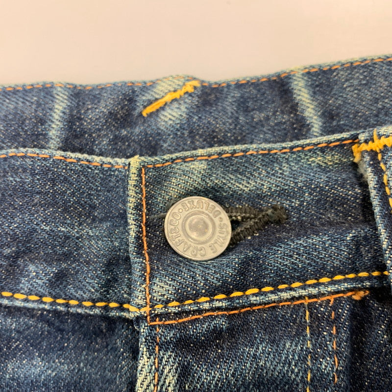 【中古品】【メンズ】 EVISU エヴィス カモメ DENIM PANTS デニム パンツ ボトムス 156-261028-kh-15-izu サイズ：32×35 カラー：インディゴ 万代Net店
