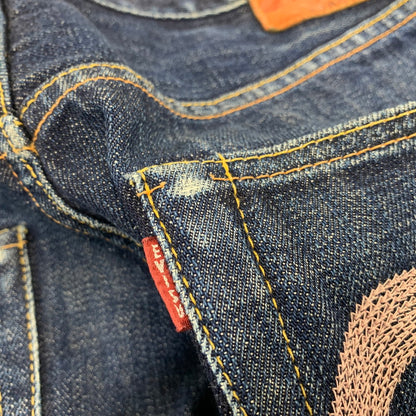 【中古品】【メンズ】 EVISU エヴィス 2000 カモメ DENIM PANTS デニム パンツ ボトムス 156-261028-kh-02-izu サイズ：34×35 カラー：インディゴ 万代Net店