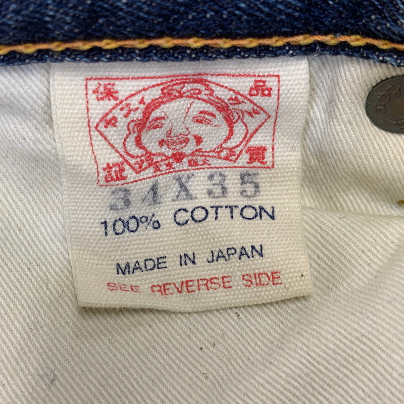 【中古品】【メンズ】 EVISU エヴィス 2000 カモメ DENIM PANTS デニム パンツ ボトムス 156-261028-kh-02-izu サイズ：34×35 カラー：インディゴ 万代Net店