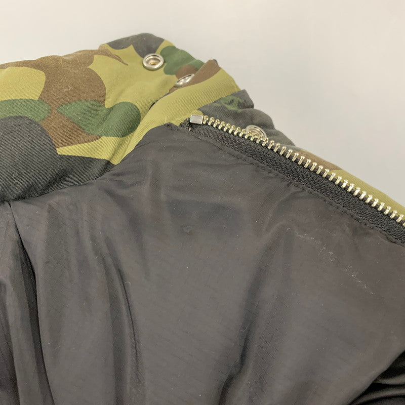 【中古品】【メンズ】 A BATHING APE アベイシングエイプ 001HJA801008X 1ST CAMO DOWN JACKET カモ ダウン ジャケット アウター 142-261028-kh-10-izu サイズ：M カラー：マルチ 万代Net店