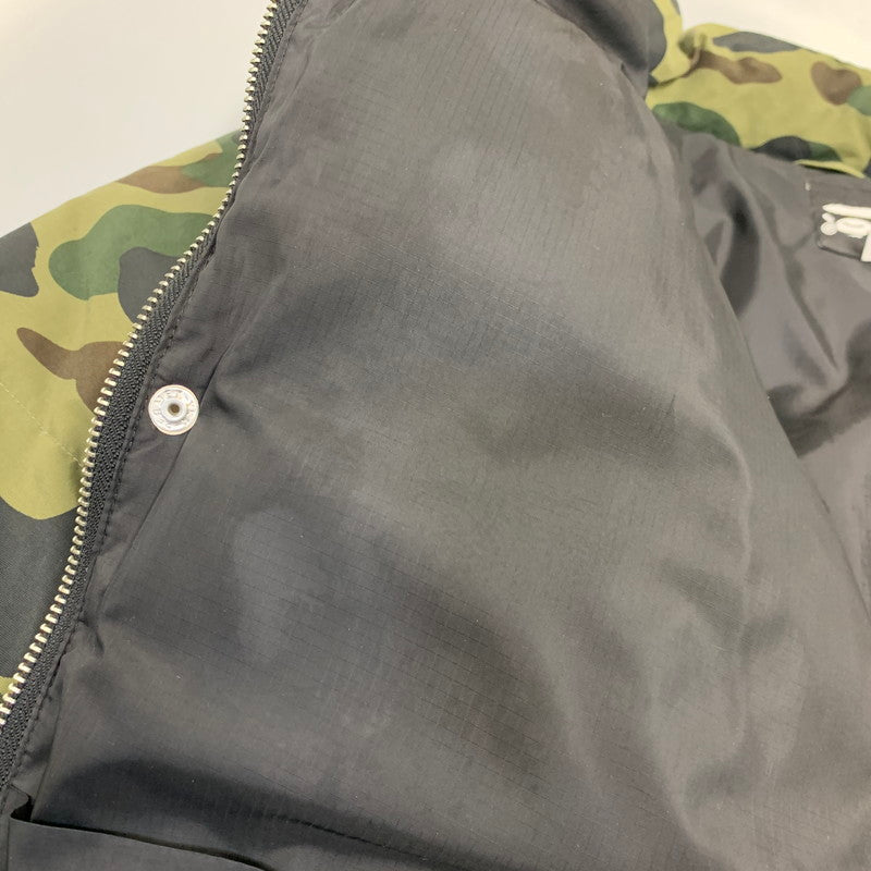【中古品】【メンズ】 A BATHING APE アベイシングエイプ 001HJA801008X 1ST CAMO DOWN JACKET カモ ダウン ジャケット アウター 142-261028-kh-10-izu サイズ：M カラー：マルチ 万代Net店