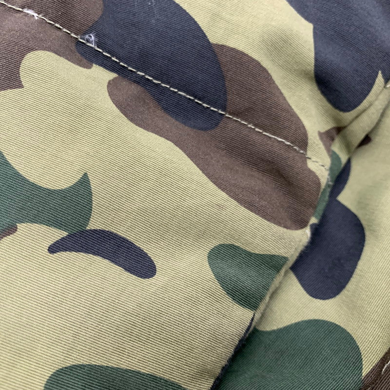 【中古品】【メンズ】 A BATHING APE アベイシングエイプ 001HJA801008X 1ST CAMO DOWN JACKET カモ ダウン ジャケット アウター 142-261028-kh-10-izu サイズ：M カラー：マルチ 万代Net店