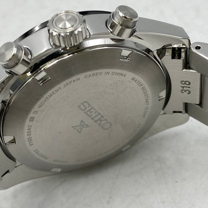 【中古美品】【メンズ/レディース】 SEIKO セイコー V192-00A0 PROSPEX SPEEDTIMER SOLAR CHRONOGRAPH プロスペックス スピードタイマー ソーラー クロノグラフ 腕時計 197-261028-cs-21-izu カラー：シルバー 万代Net店