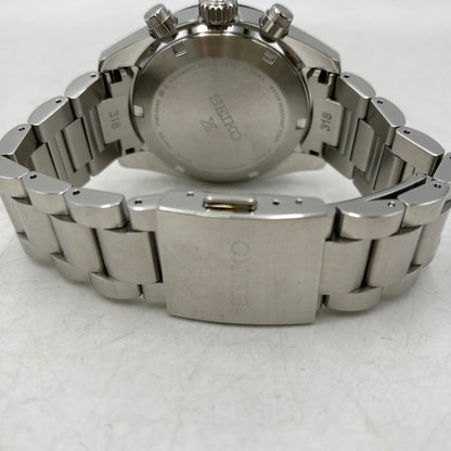 【中古美品】【メンズ/レディース】 SEIKO セイコー V192-00A0 PROSPEX SPEEDTIMER SOLAR CHRONOGRAPH プロスペックス スピードタイマー ソーラー クロノグラフ 腕時計 197-261028-cs-21-izu カラー：シルバー 万代Net店