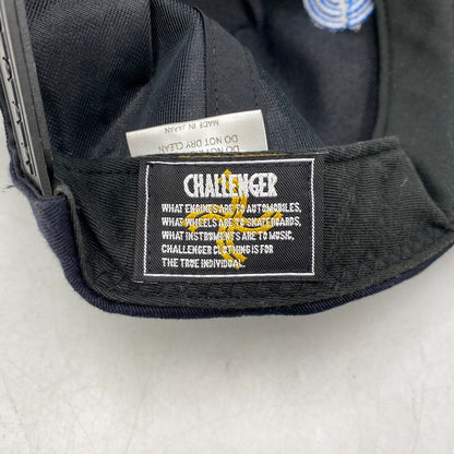 【中古品】【メンズ/レディース】 CHALLENGER チャレンジャー RECORDS CAP レコーズ キャップ 帽子 185-261028-cs-05-izu サイズ：F カラー：ブラック 万代Net店