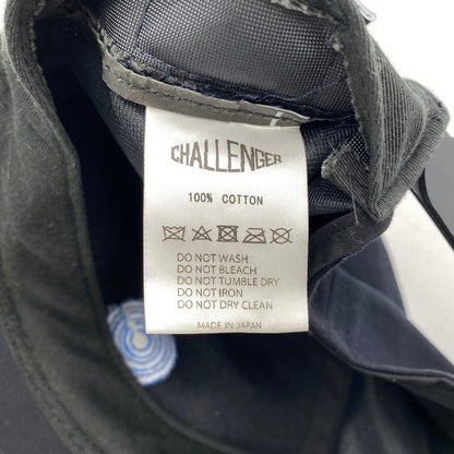 【中古品】【メンズ/レディース】 CHALLENGER チャレンジャー RECORDS CAP レコーズ キャップ 帽子 185-261028-cs-05-izu サイズ：F カラー：ブラック 万代Net店