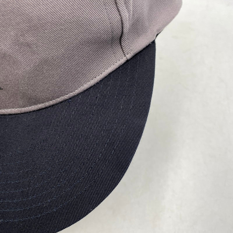 【中古品】【メンズ/レディース】 CHALLENGER チャレンジャー RECORDS CAP レコーズ キャップ 帽子 185-261028-cs-01-izu サイズ：F カラー：グレー×ブラック 万代Net店