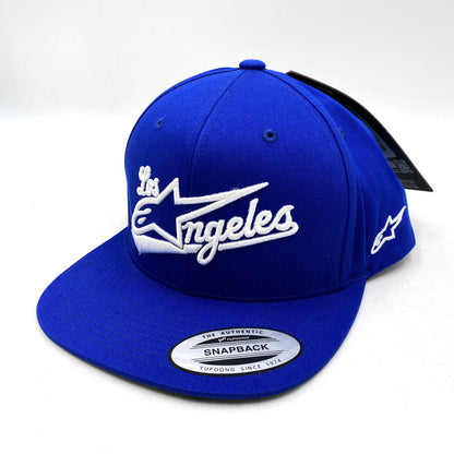 【中古美品】【メンズ/レディース】 ALPINESTARS アルパインスタ― LOS ANGELES HAT ロサンゼルス ハット 帽子 185-261028-cs-04-izu サイズ：OS カラー：ブルー 万代Net店