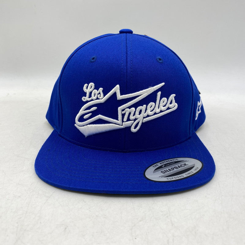 【中古美品】【メンズ/レディース】 ALPINESTARS アルパインスタ― LOS ANGELES HAT ロサンゼルス ハット 帽子 185-261028-cs-04-izu サイズ：OS カラー：ブルー 万代Net店