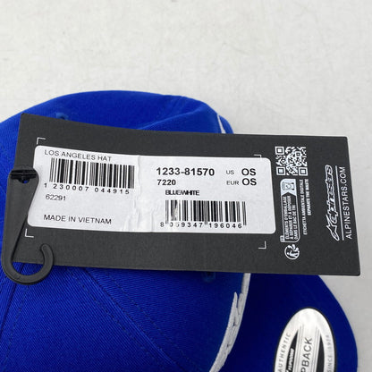 【中古美品】【メンズ/レディース】 ALPINESTARS アルパインスタ― LOS ANGELES HAT ロサンゼルス ハット 帽子 185-261028-cs-04-izu サイズ：OS カラー：ブルー 万代Net店