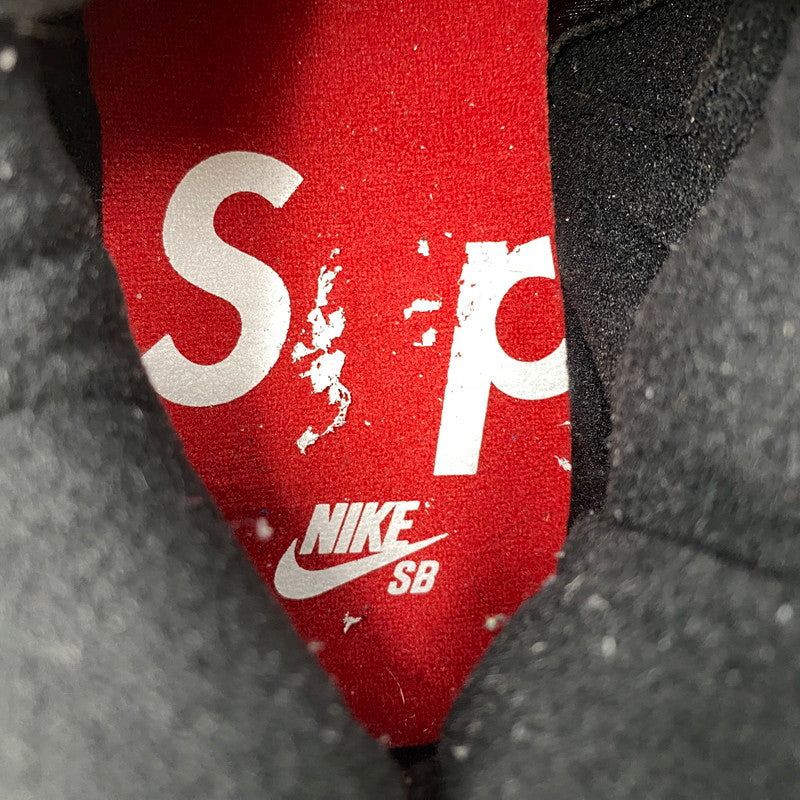 【中古品】【メンズ】 NIKE SB ナイキエスビー×SUPREME シュプリーム FQ3000-100 DARWIN LOW ダーウィン ロー スニーカー シューズ 靴 160-261028-cs-11-izu サイズ：28cm カラー：SAIL/BOARDER BLUE-BLACK 万代Net店