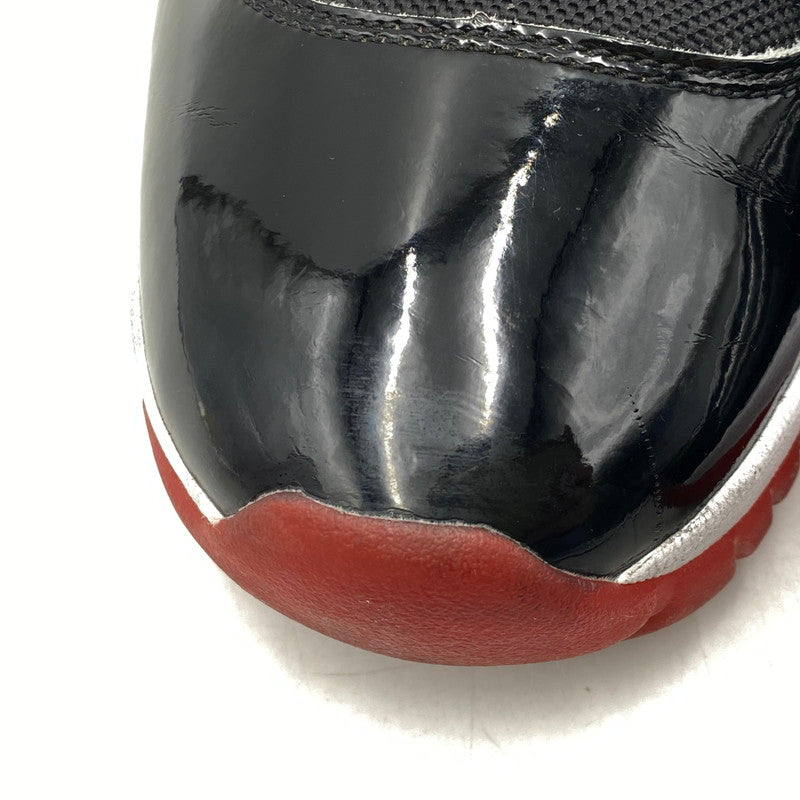 【中古品】【メンズ】 NIKE ナイキ 378037-061 AIR JORDAN 11 RETRO エア ジョーダン レトロ スニーカー シューズ 靴 160-261028-cs-15-izu サイズ：27.5cm カラー：BLACK/TRUE RED-WHITE 万代Net店