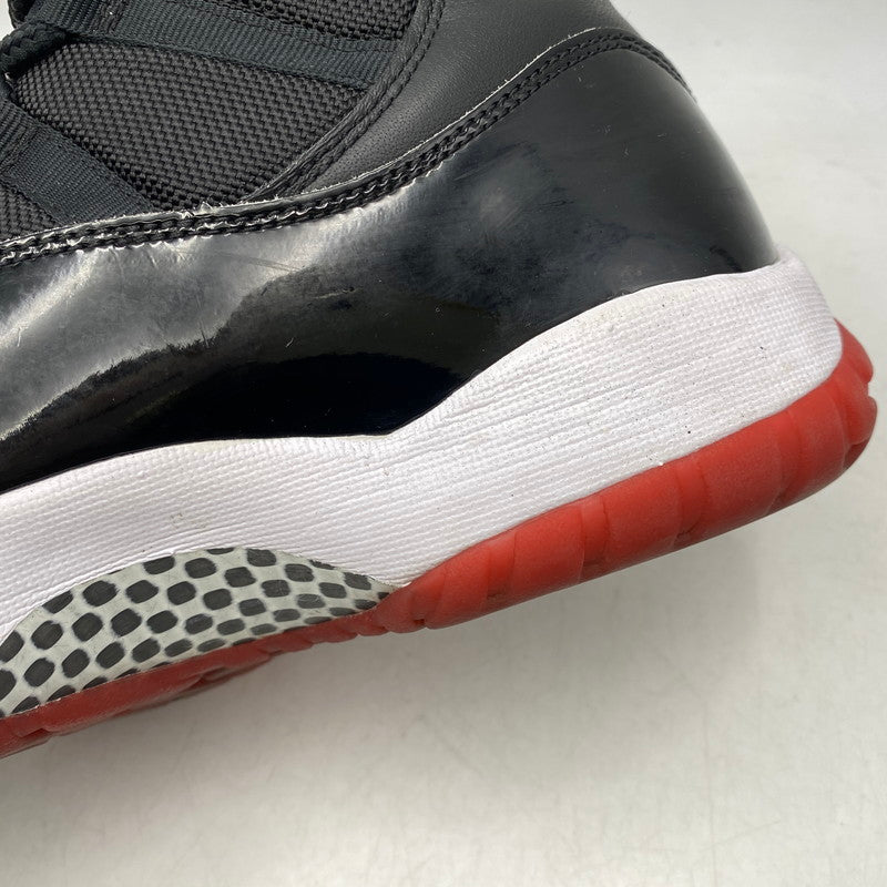 【中古品】【メンズ】 NIKE ナイキ 378037-061 AIR JORDAN 11 RETRO エア ジョーダン レトロ スニーカー シューズ 靴 160-261028-cs-15-izu サイズ：27.5cm カラー：BLACK/TRUE RED-WHITE 万代Net店