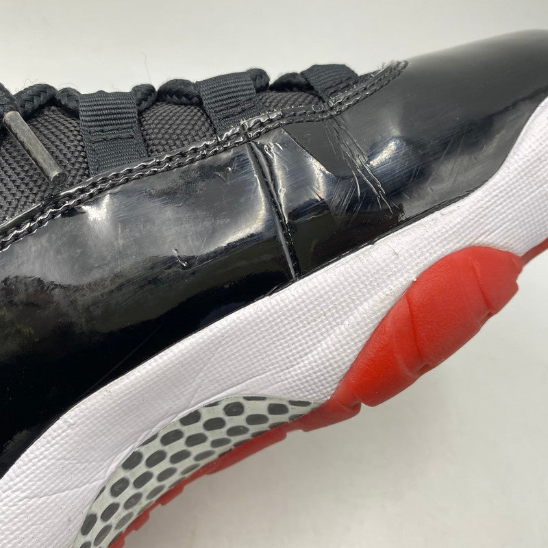 【中古品】【メンズ】 NIKE ナイキ 378037-061 AIR JORDAN 11 RETRO エア ジョーダン レトロ スニーカー シューズ 靴 160-261028-cs-15-izu サイズ：27.5cm カラー：BLACK/TRUE RED-WHITE 万代Net店