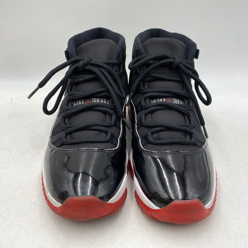 【中古品】【メンズ】 NIKE ナイキ 378037-061 AIR JORDAN 11 RETRO エア ジョーダン レトロ スニーカー シューズ 靴 160-261028-cs-15-izu サイズ：27.5cm カラー：BLACK/TRUE RED-WHITE 万代Net店