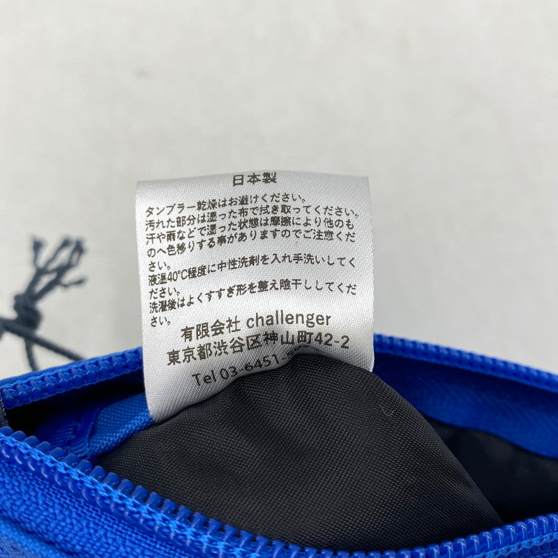 【中古品】【メンズ/レディース】 CHALLENGER チャレンジャー CLG-MIC 025-004 MIC POUCH ポーチ 小物 200-261028-cs-08-izu カラー：ブルー 万代Net店