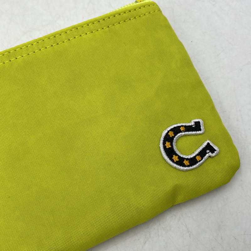 【中古品】【メンズ/レディース】 CHALLENGER チャレンジャー CLG-MIC 025-004 MIC POUCH ポーチ 小物 200-261028-cs-09-izu カラー：イエロー系 万代Net店